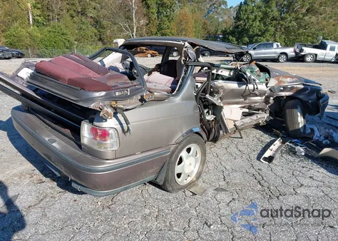 1992 Honda Accord Ex из США, поврежденный, VIN 1HGCB7672NA126710